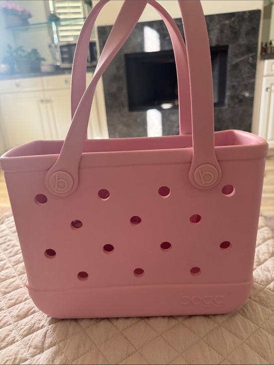 BOGG BAG Handbags - BOGG BAG Pink Perforated Tote